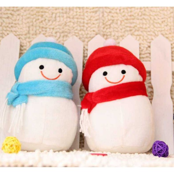 Special Cute Christmas White Snowman (Set of 2)